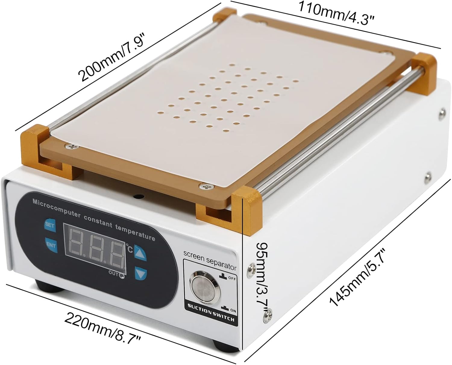7 Inch LCD Screen Separator Ma - Partition Screen Divider review and price
