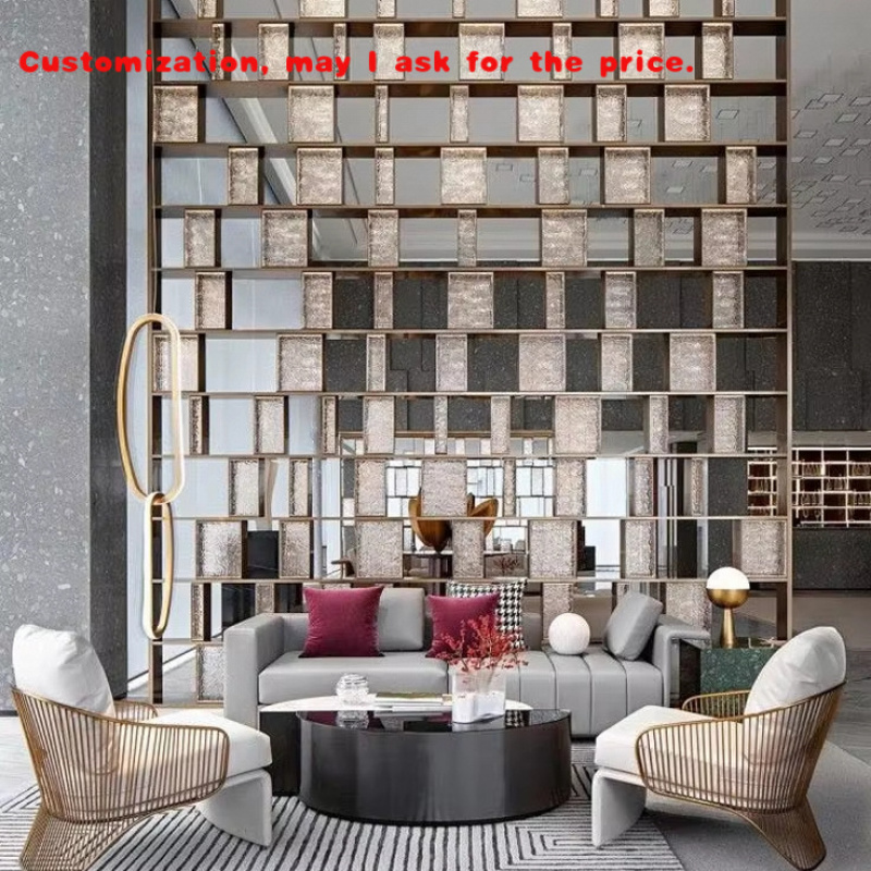 custom.Modern Stainless Steel  - Partition Screen Divider review and price