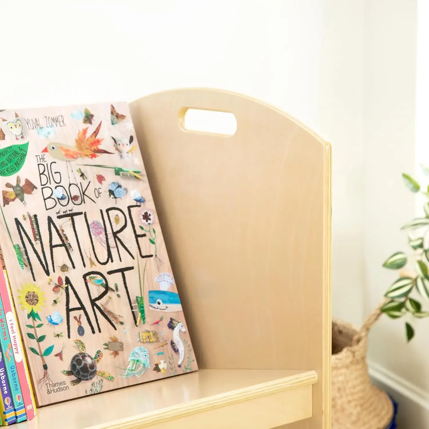 Kids Book Storage Cart - Natur - Book Cart Rolling review and price